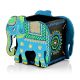 Handicraft Wooden Pen Stand Elephant - Blue